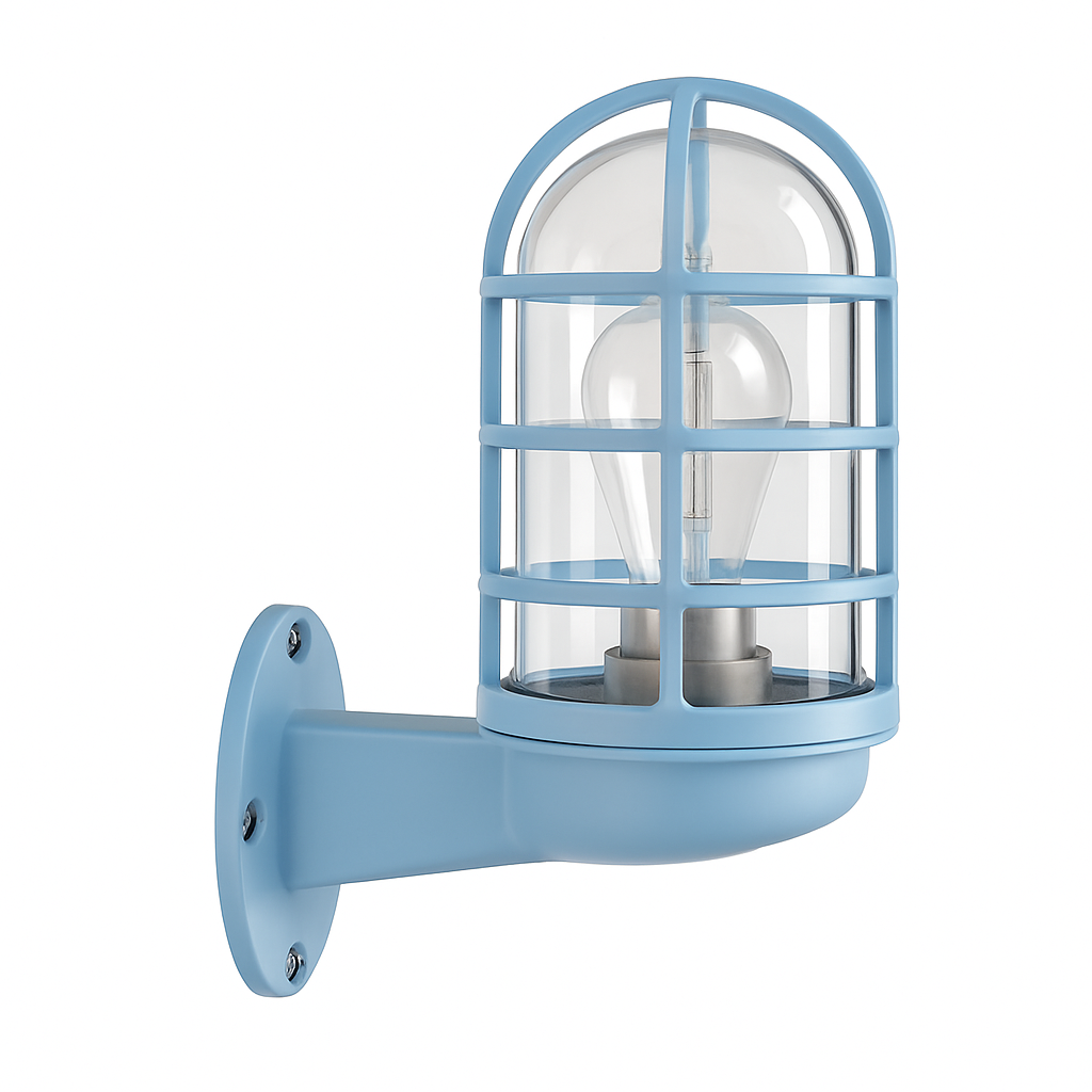 Applique murale — Extérieur LED de couleur à cages cylindriques