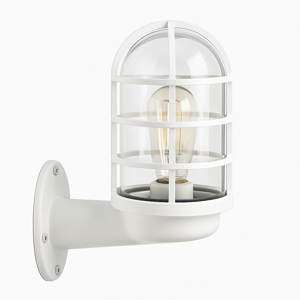 Applique murale — Extérieur LED de couleur à cages cylindriques