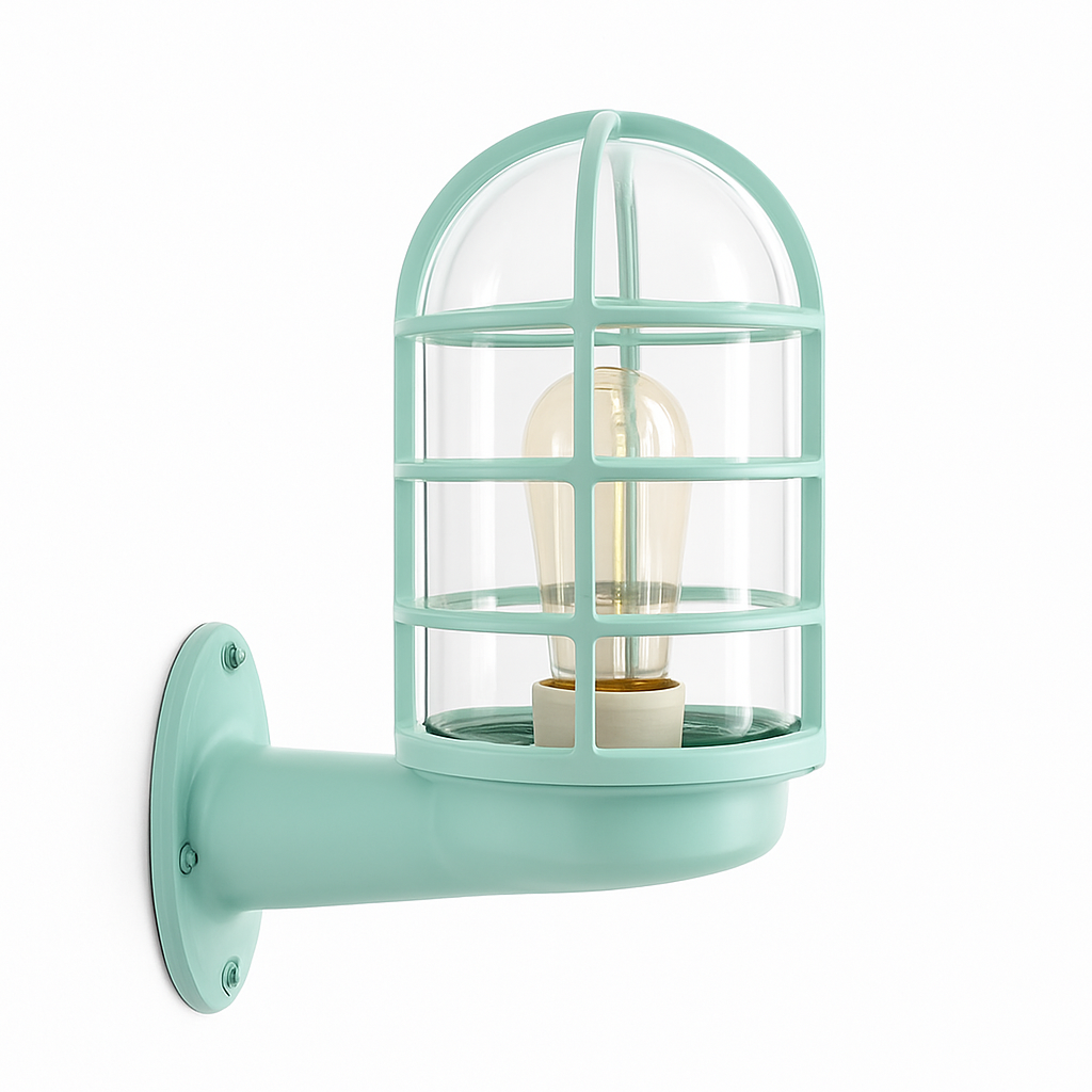 Applique murale — Extérieur LED de couleur à cages cylindriques