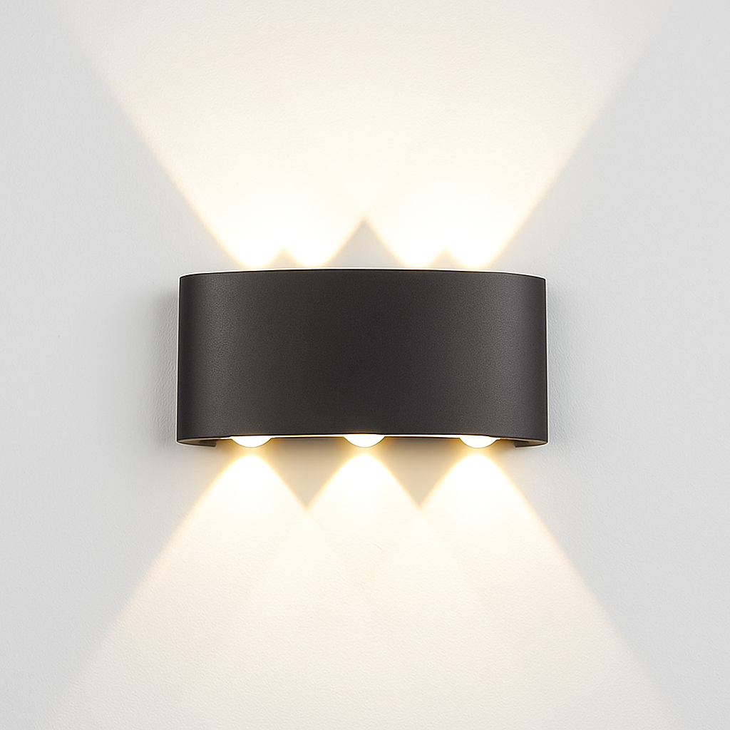 Applique murale — Extérieur LED Porch (noir ou blanc)