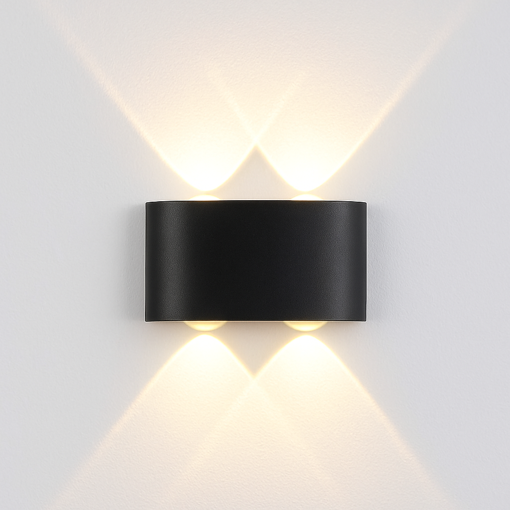 Applique murale — Extérieur LED Porch (noir ou blanc)