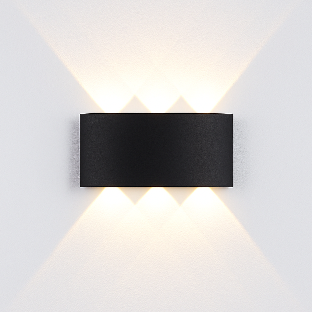 Applique murale — Extérieur LED Porch (noir ou blanc)