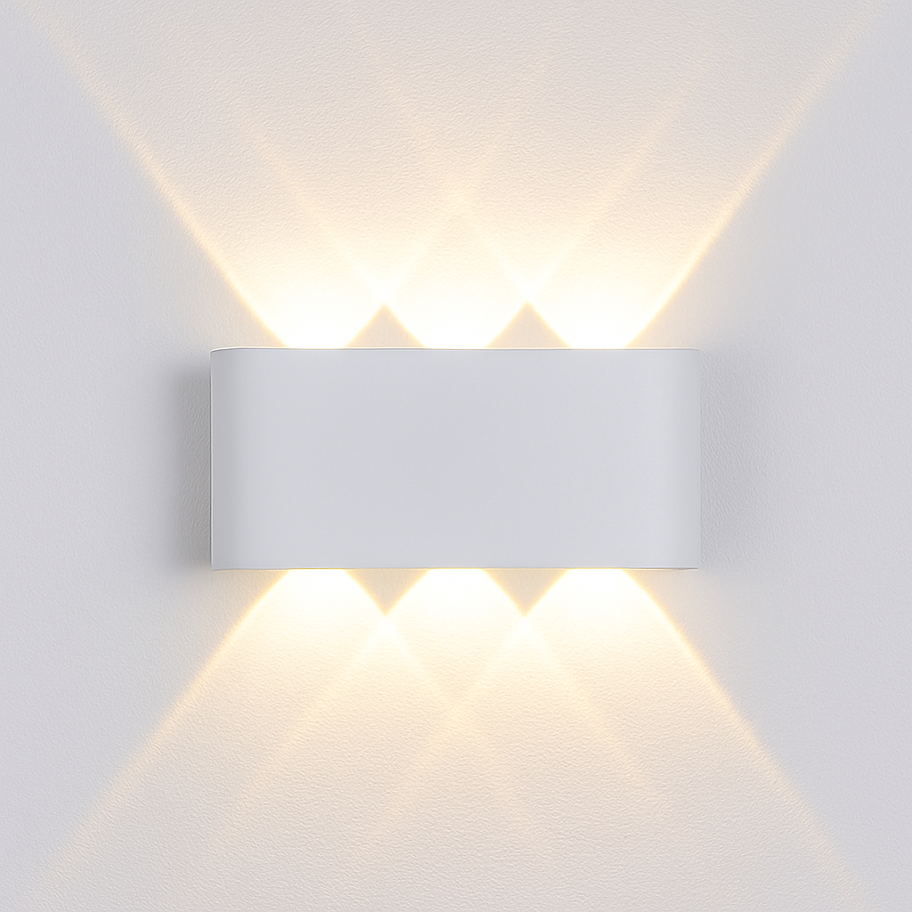 Applique murale — Extérieur LED Porch (noir ou blanc)