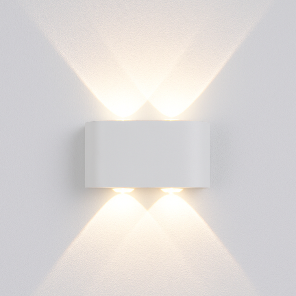 Applique murale — Extérieur LED Porch (noir ou blanc)