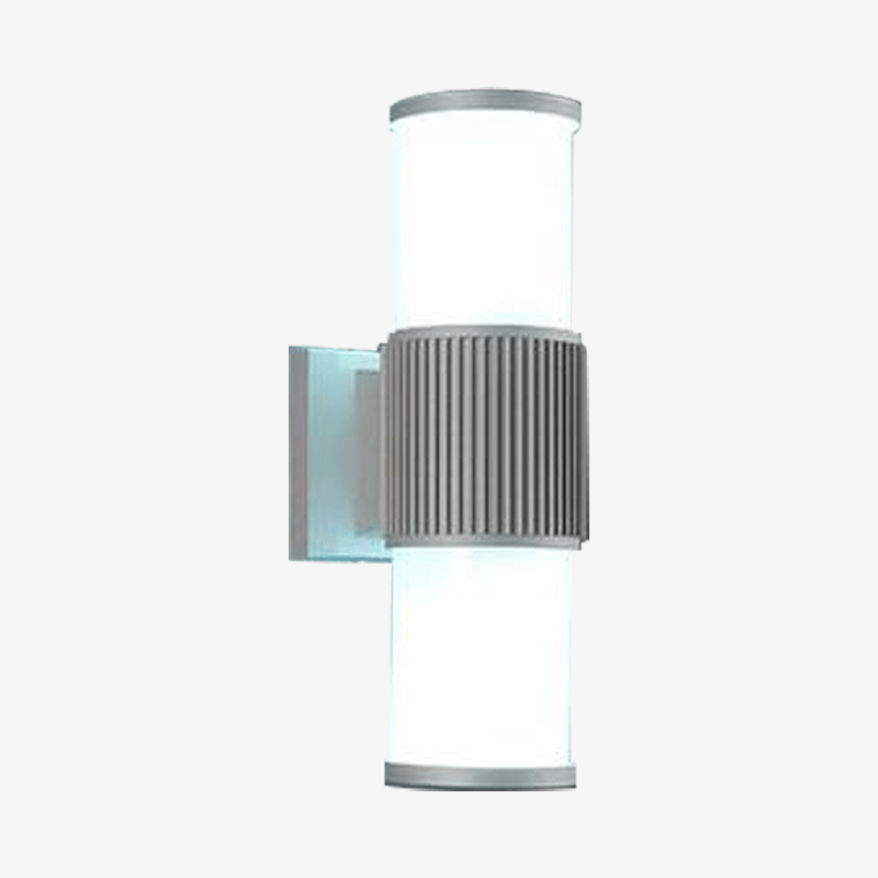 Applique murale — Extérieur LED cylindrique en aluminium