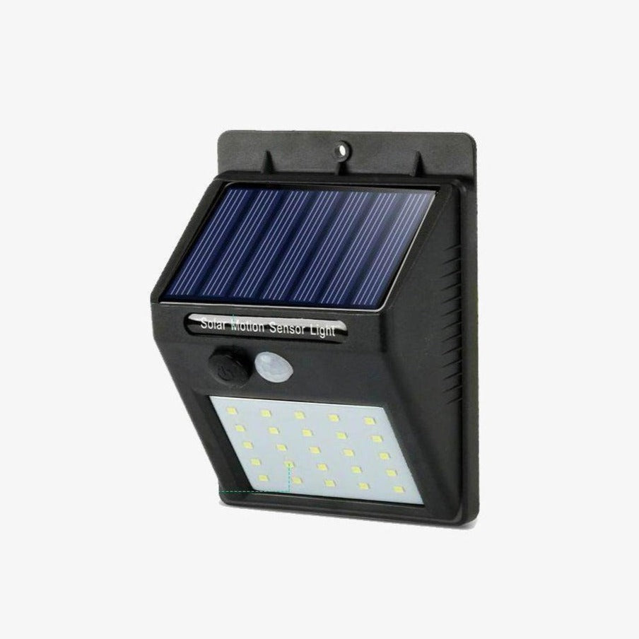 Applique murale — Extérieur LED solaire noir