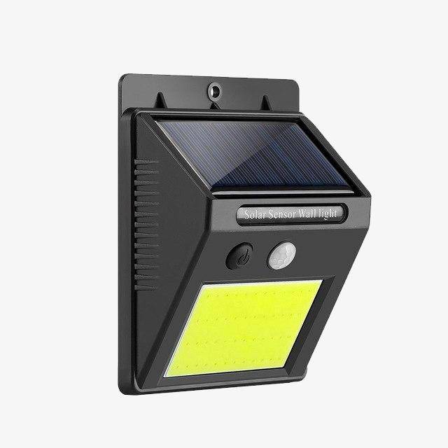 Applique murale — Extérieur solaire à 48 LEDs Sensor
