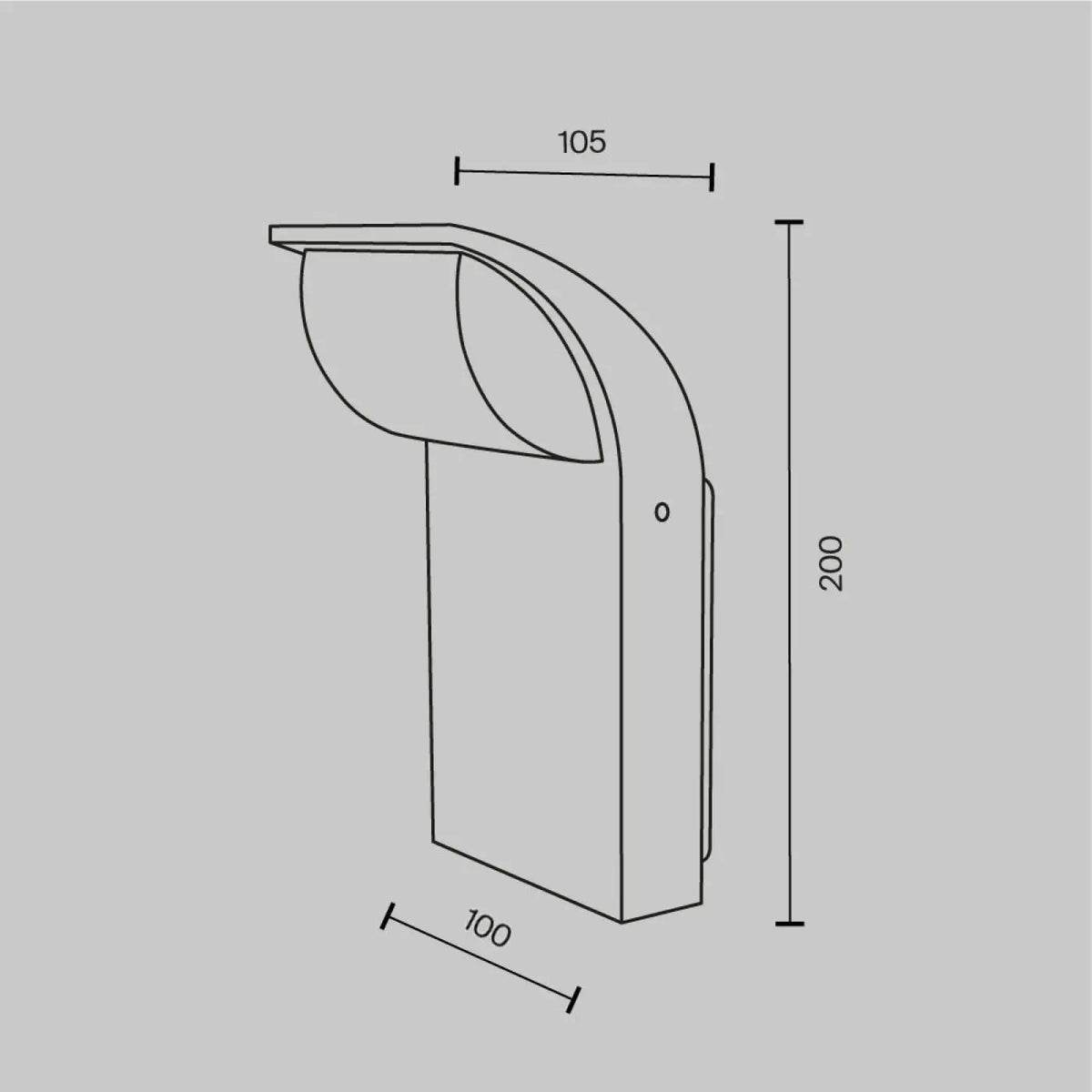 Applique Extérieur | STOCK (Détecteur)