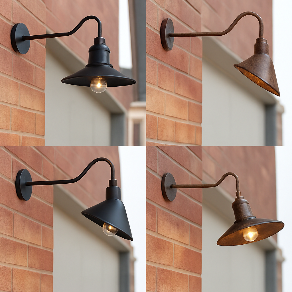 Applique murale — Industrielle américaine pour extérieur jardin et escalier