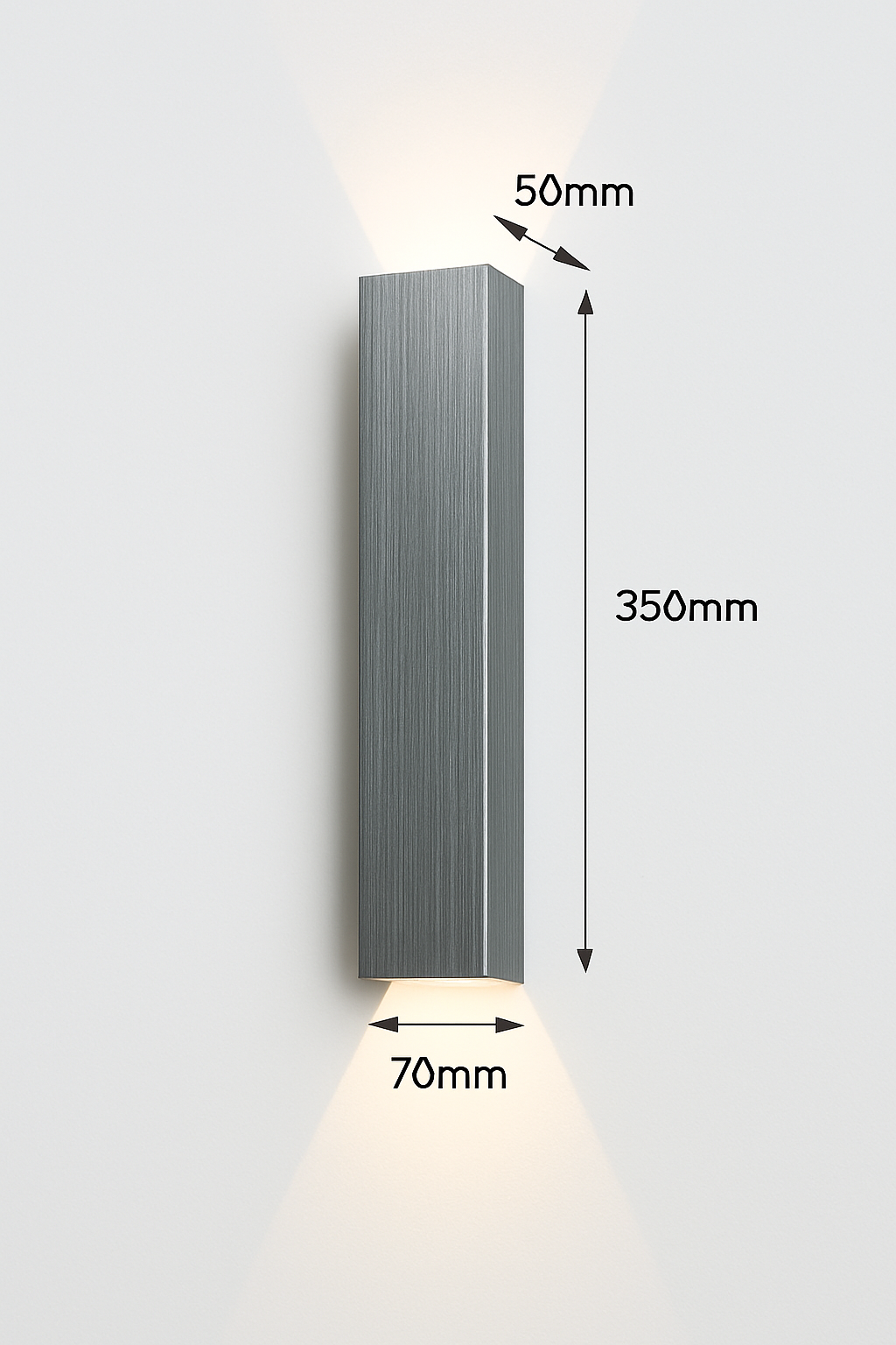 Applique murale — LED intérieure moderne en aluminium éclairage à la maison appliques chambre salon allée couloir décoration applique murale LED lumière