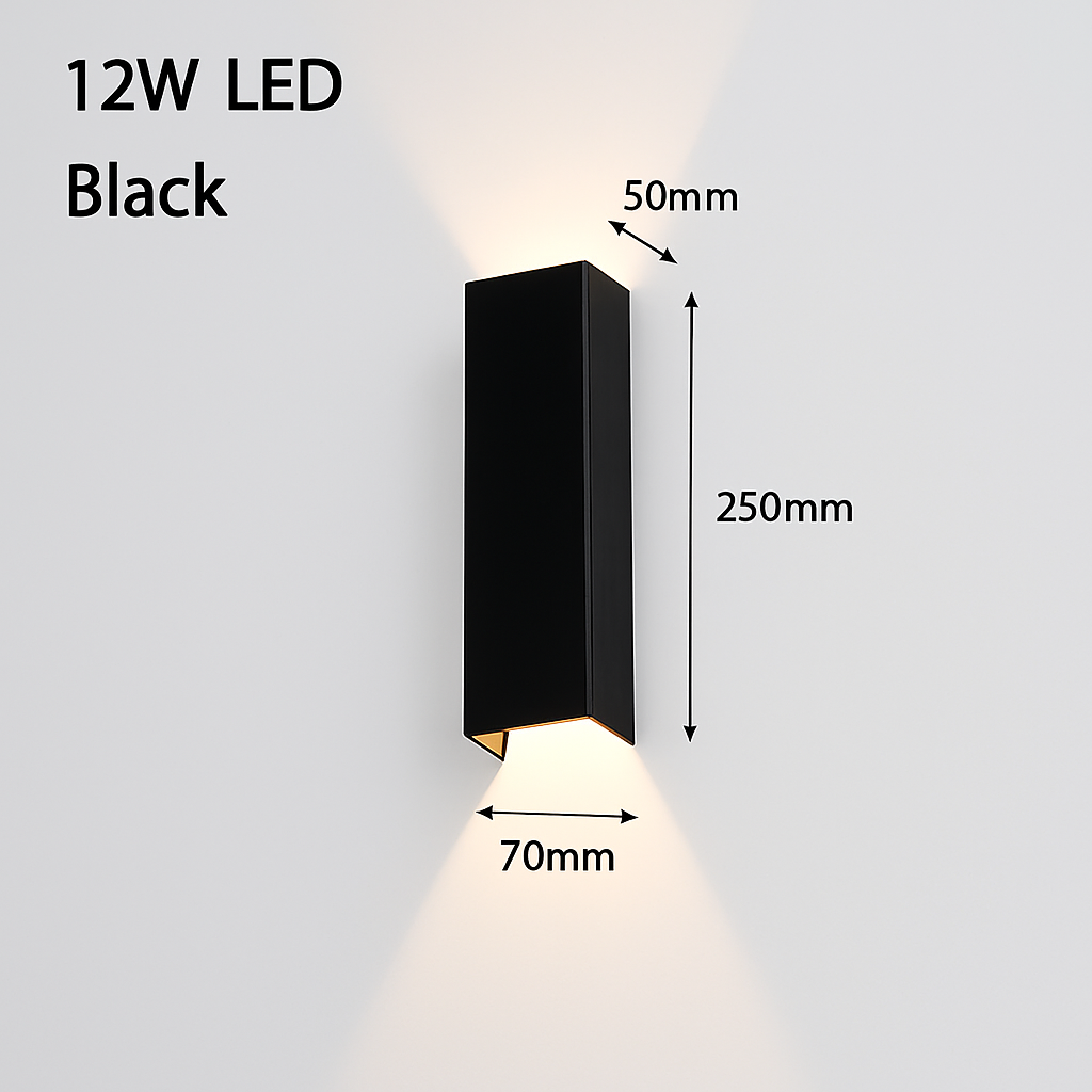 Applique murale — LED intérieure moderne en aluminium éclairage à la maison appliques chambre salon allée couloir décoration applique murale LED lumière