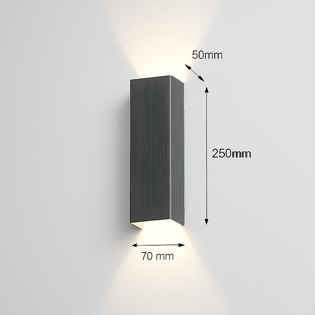Applique murale — LED intérieure moderne en aluminium éclairage à la maison appliques chambre salon allée couloir décoration applique murale LED lumière