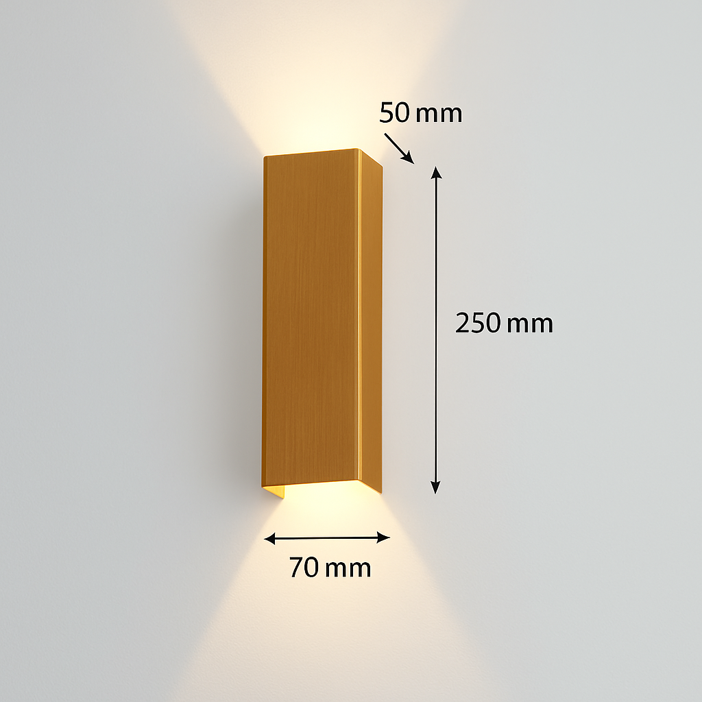 Applique murale — LED intérieure moderne en aluminium éclairage à la maison appliques chambre salon allée couloir décoration applique murale LED lumière