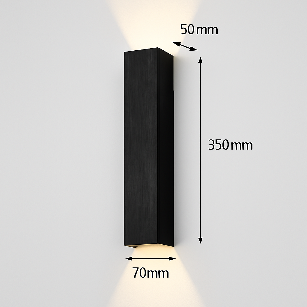 Applique murale — LED intérieure moderne en aluminium éclairage à la maison appliques chambre salon allée couloir décoration applique murale LED lumière