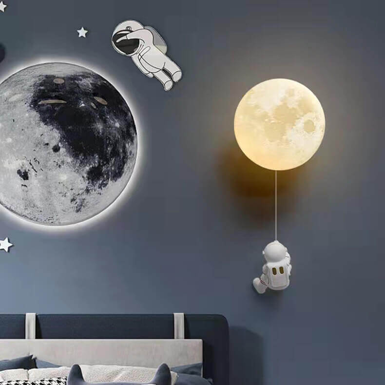 Lampe Lune Murale Orson Escapade - Présence Décorative & Harmonie Intérieure