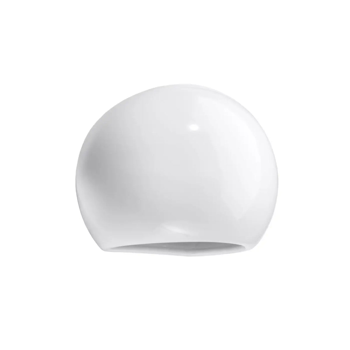 Applique murale Globe vernie (blanc brillant)