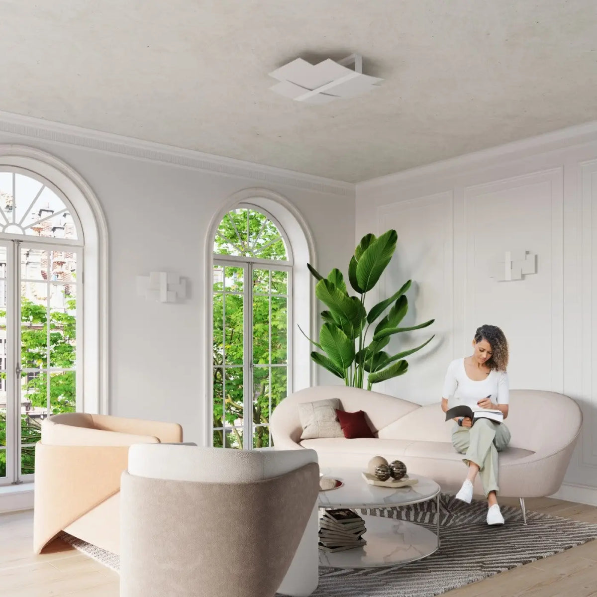 Applique murale Celia (blanc)
