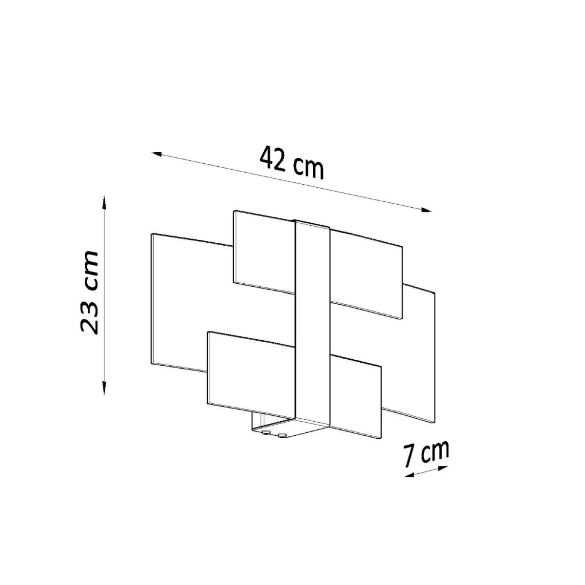 Applique murale Celia (blanc)