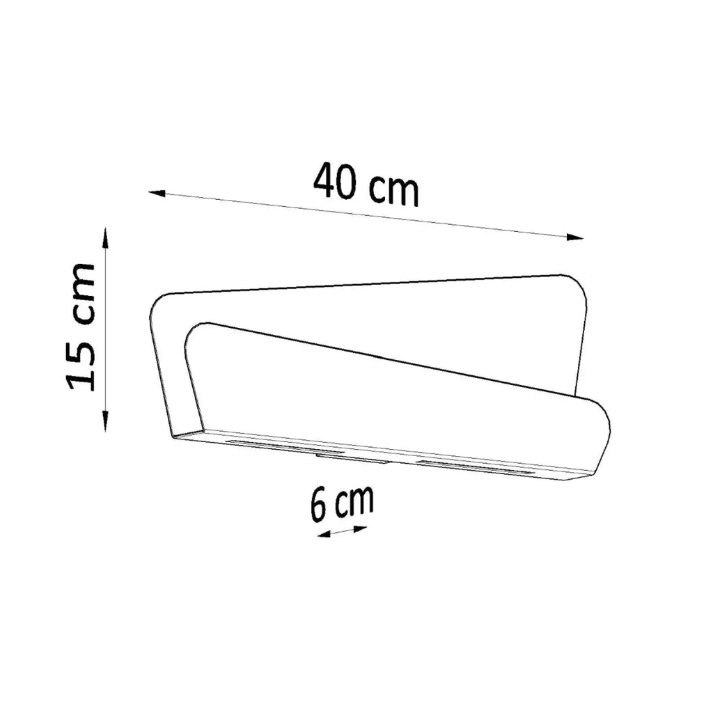Applique murale Bascia (blanc)