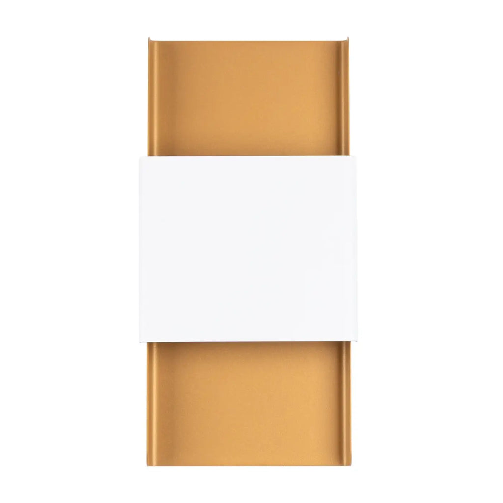 Applique murale Durlin (or/blanc)