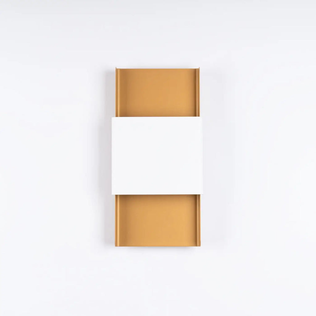 Applique murale Durlin (or/blanc)