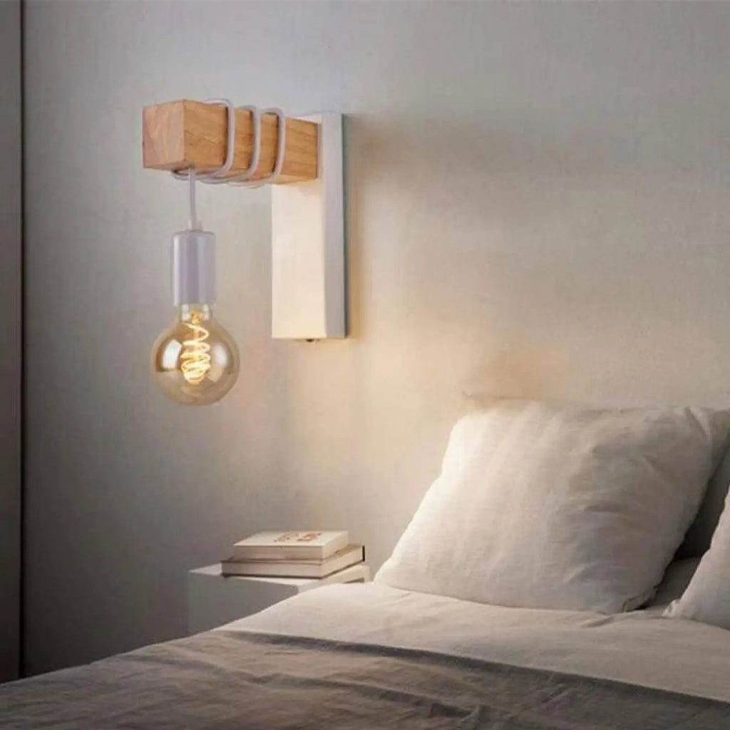 Applique Murale BOIS Ilona Partition - Matière Chaleureuse & Lignes Élégantes