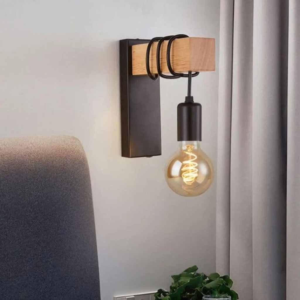 Applique Murale BOIS Ilona Partition - Matière Chaleureuse & Lignes Élégantes