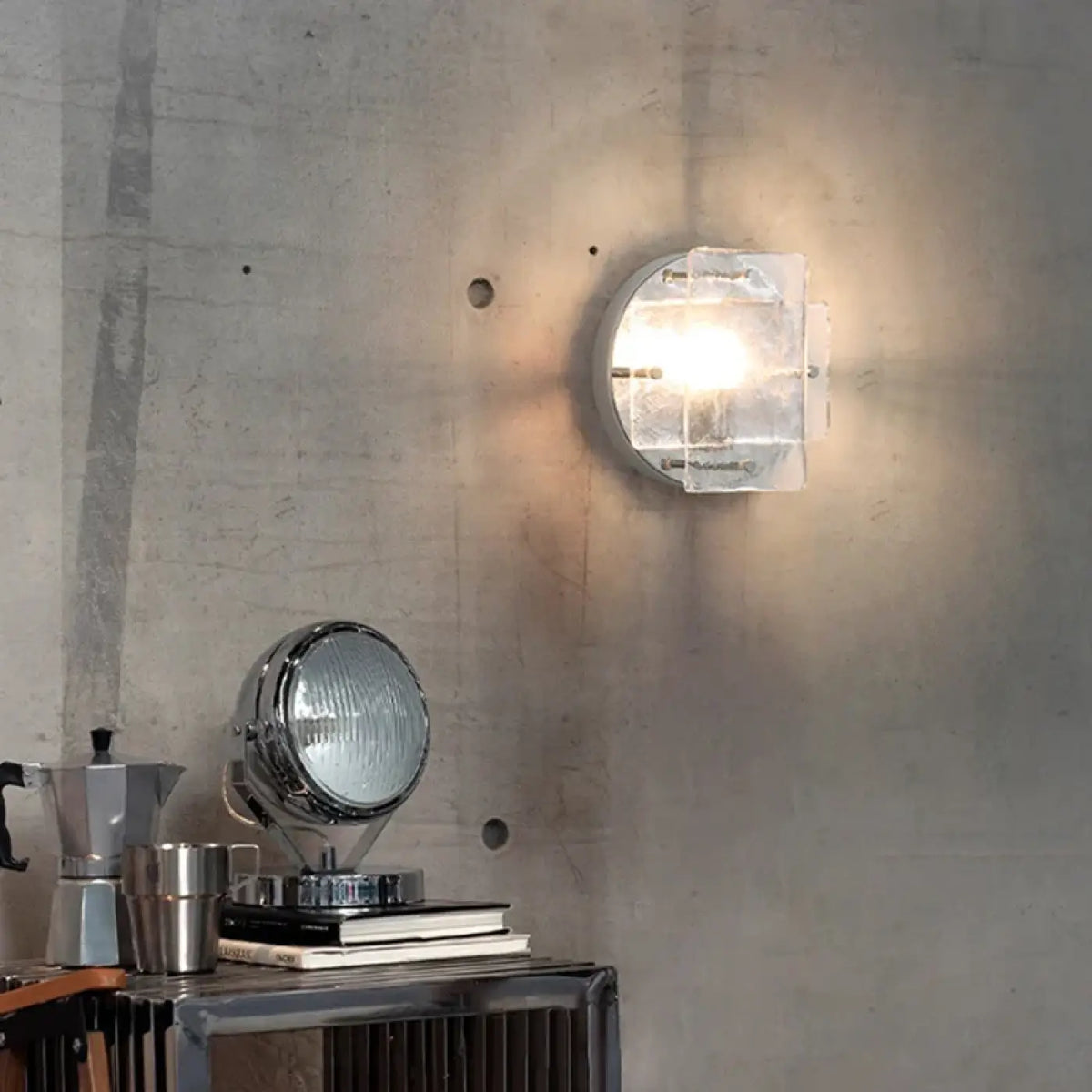 Applique murale Chrome