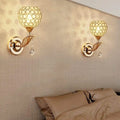 Applique Murale CRISTAL Lou Matin - Une Note Scintillante dans le Décor
