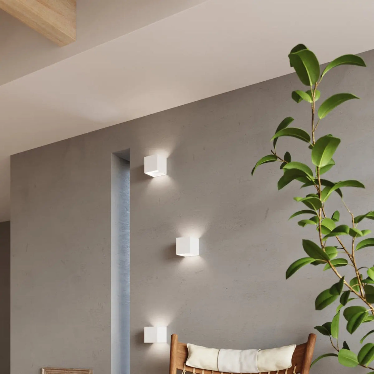 Applique murale Luca (blanc)