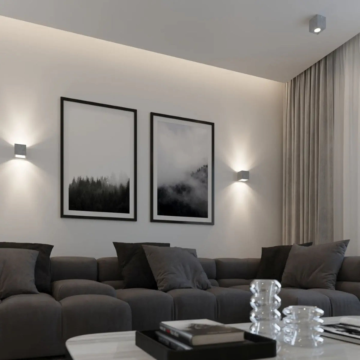 Applique murale Quad