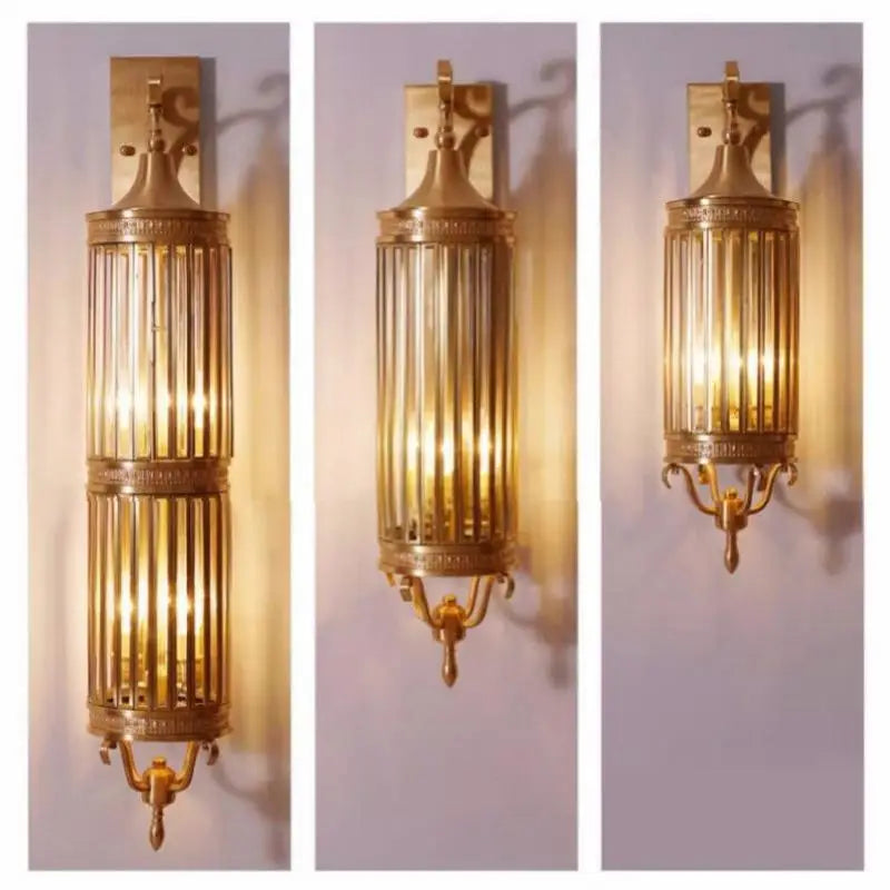 Applique murale — D'extérieur antique en cuivre étanche à LED