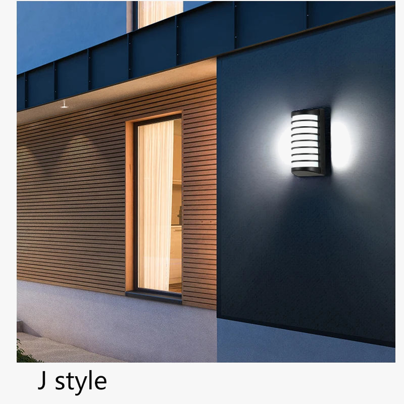 Applique murale — D'extérieur design étanche élégante et résistante aux intempéries