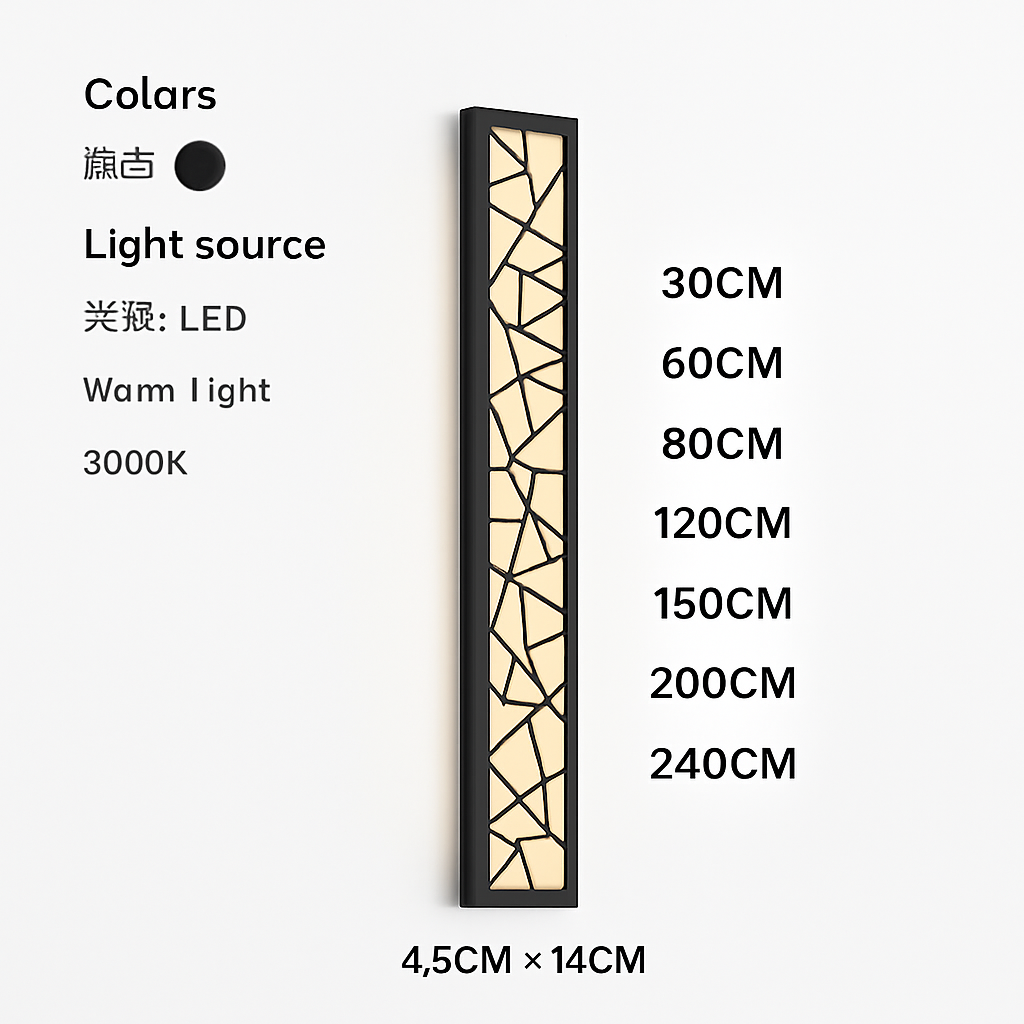 Applique murale — D'extérieur étanche à LED