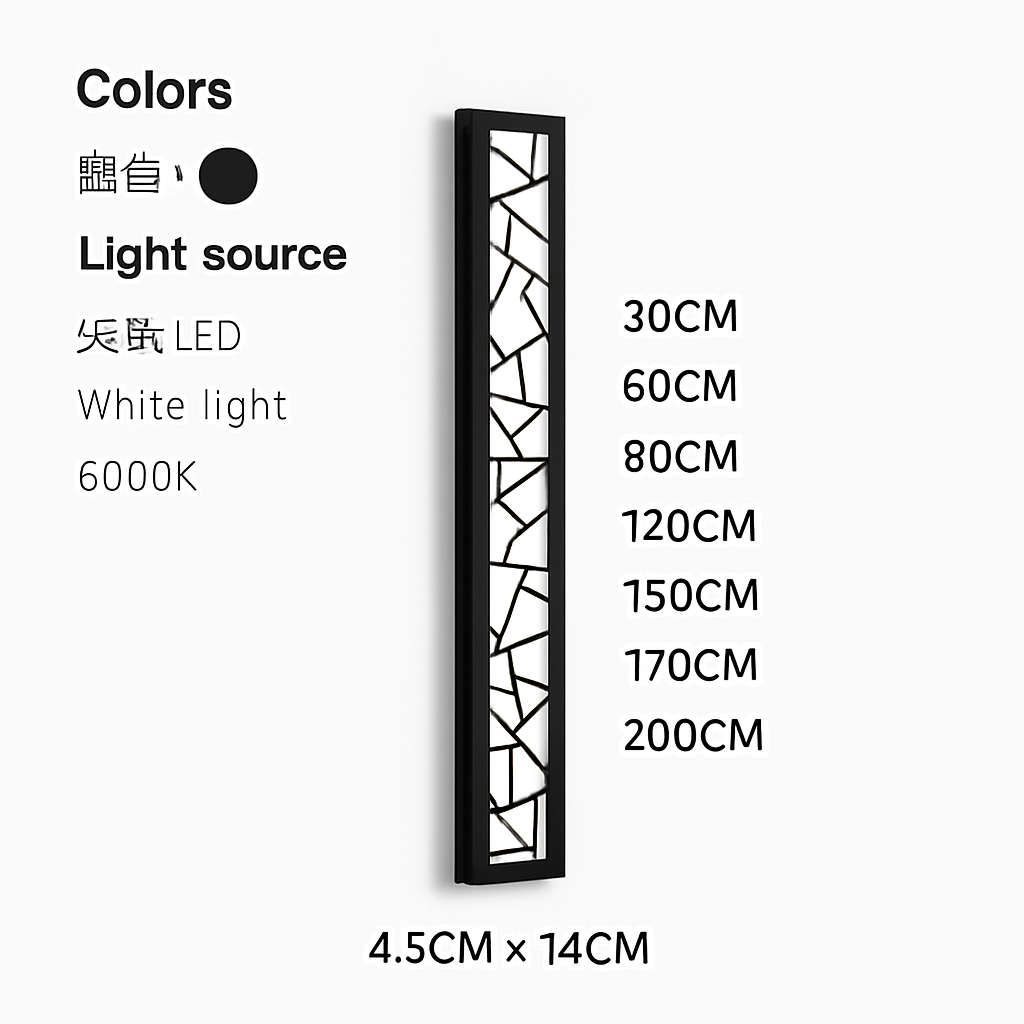 Applique murale — D'extérieur étanche à LED