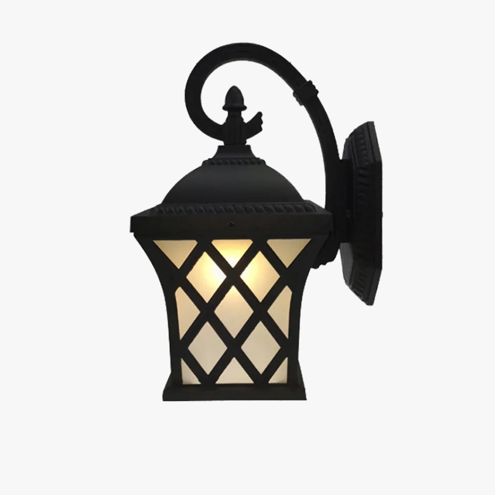 Applique murale — D'extérieur vintage pour jardin et allée