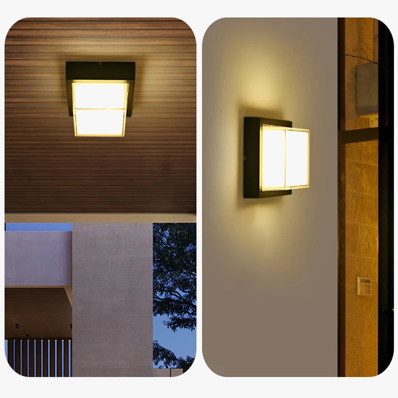 Applique murale — De jardin étanche à LED durable pour extérieur