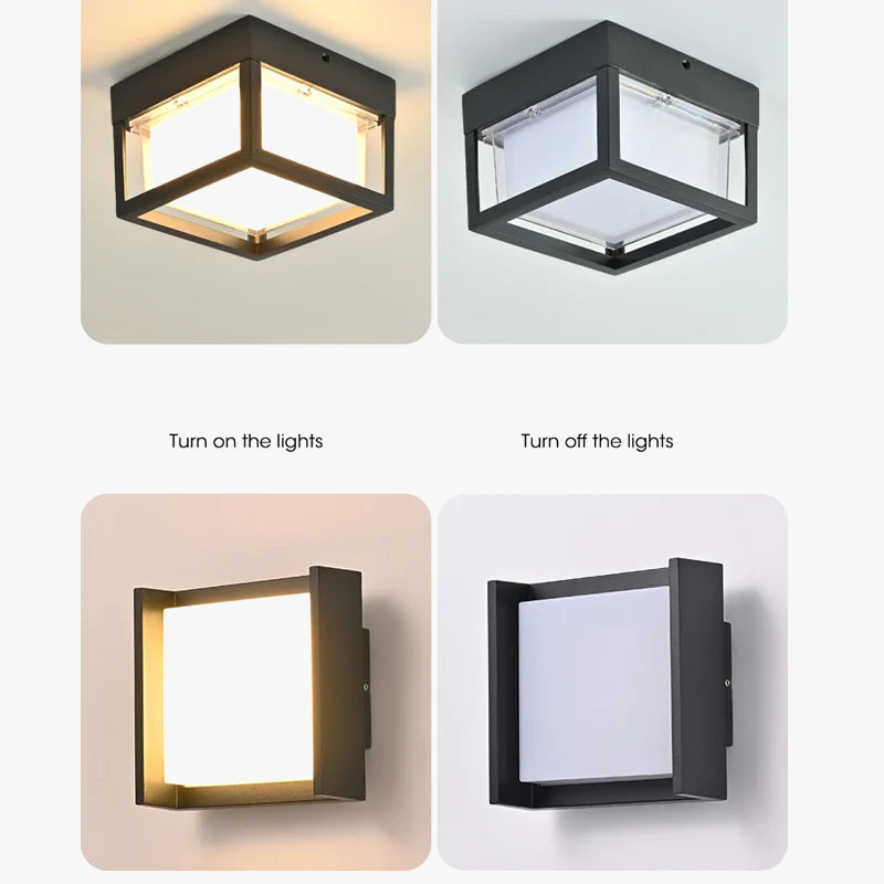 Applique murale — De jardin étanche à LED durable pour extérieur