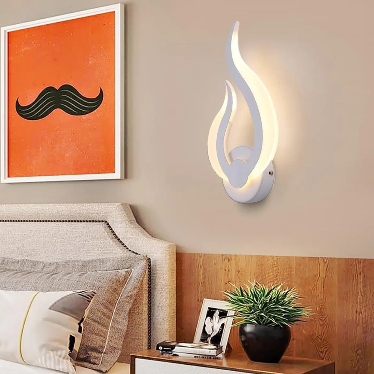 Applique murale Flamme