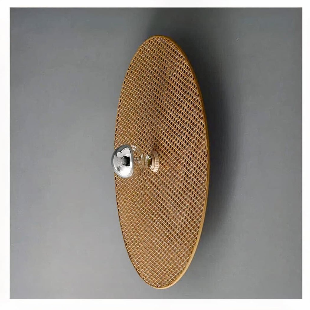 Applique murale en cannage de style japonais – Lioris Aube