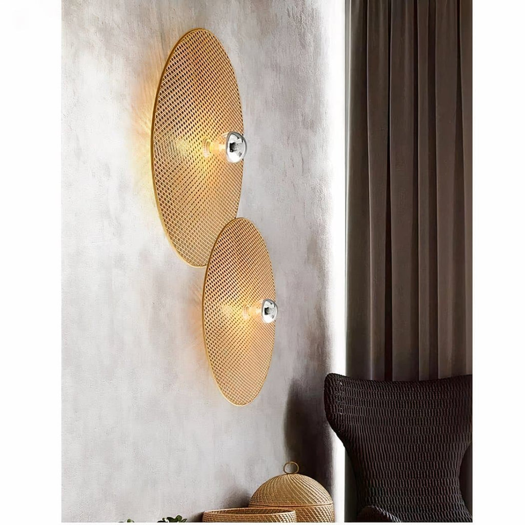 Applique murale en cannage de style japonais – Lioris Aube