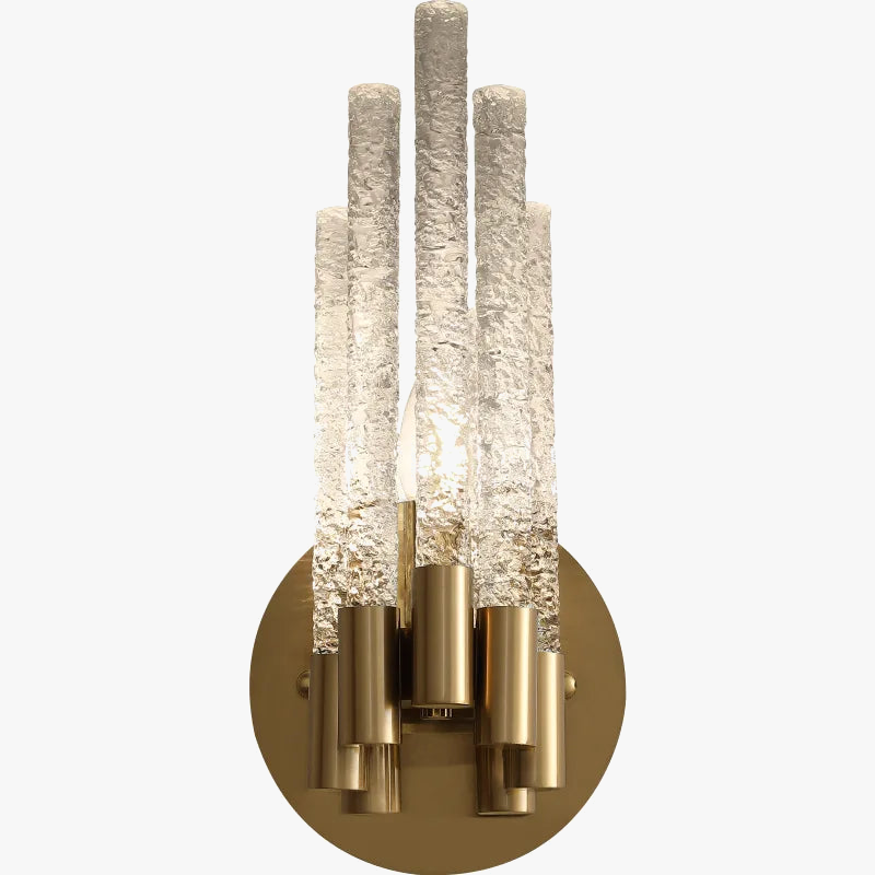 Applique murale en cristal éclairage de luxe pour intérieur Vianney Perspective - Éclat du Cristal & Décor Singulier