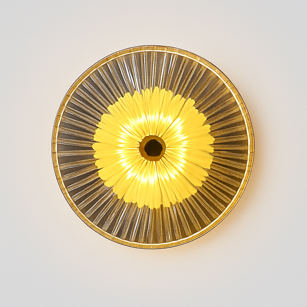 Applique murale en cristal design moderne pour intérieur décoratif Nella Souffle - Jeux de Reflets & Présence Raffinée