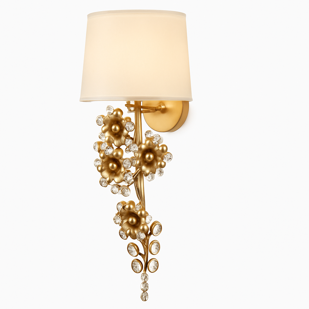 Applique murale — En cristal design pour décoration intérieure élégante