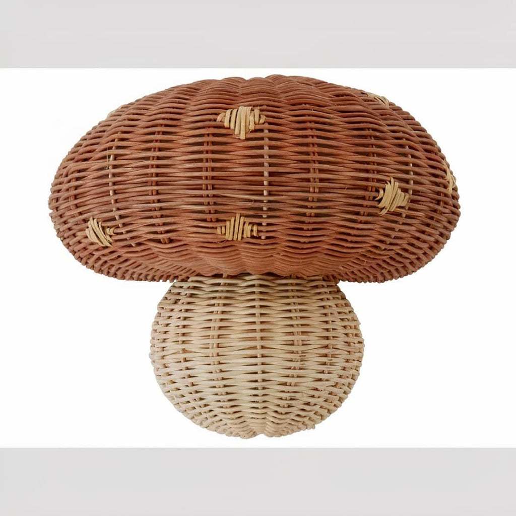 Applique murale en osier en forme de champignon – Néolys Sillage