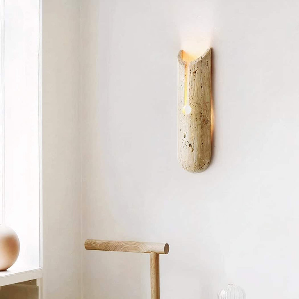 Applique murale en pierre naturelle dans le style bohème – Cléance Épure
