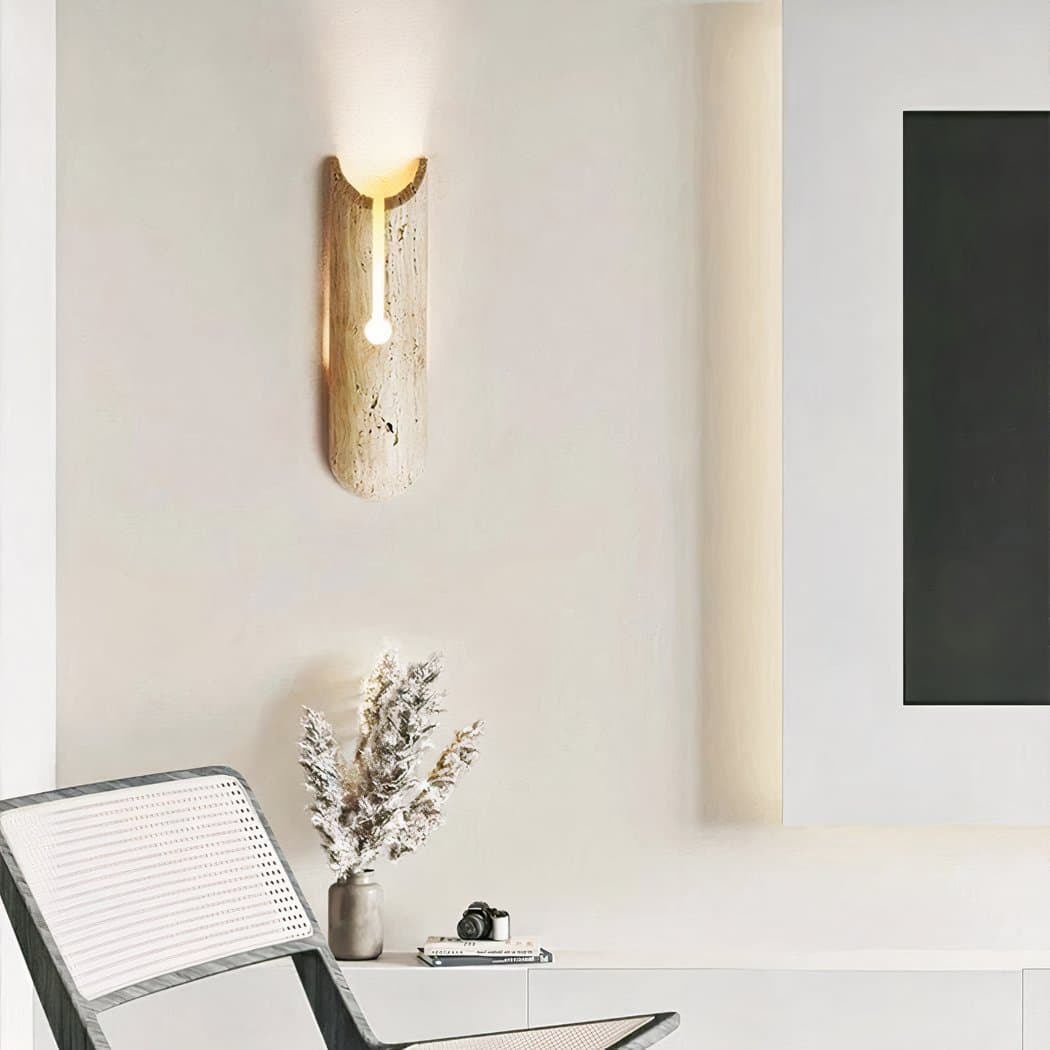 Applique murale en pierre naturelle dans le style bohème – Cléance Épure