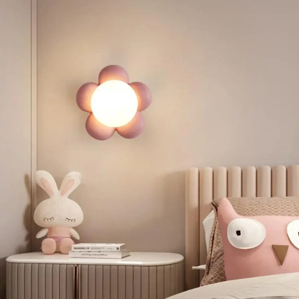 Applique murale Fillette