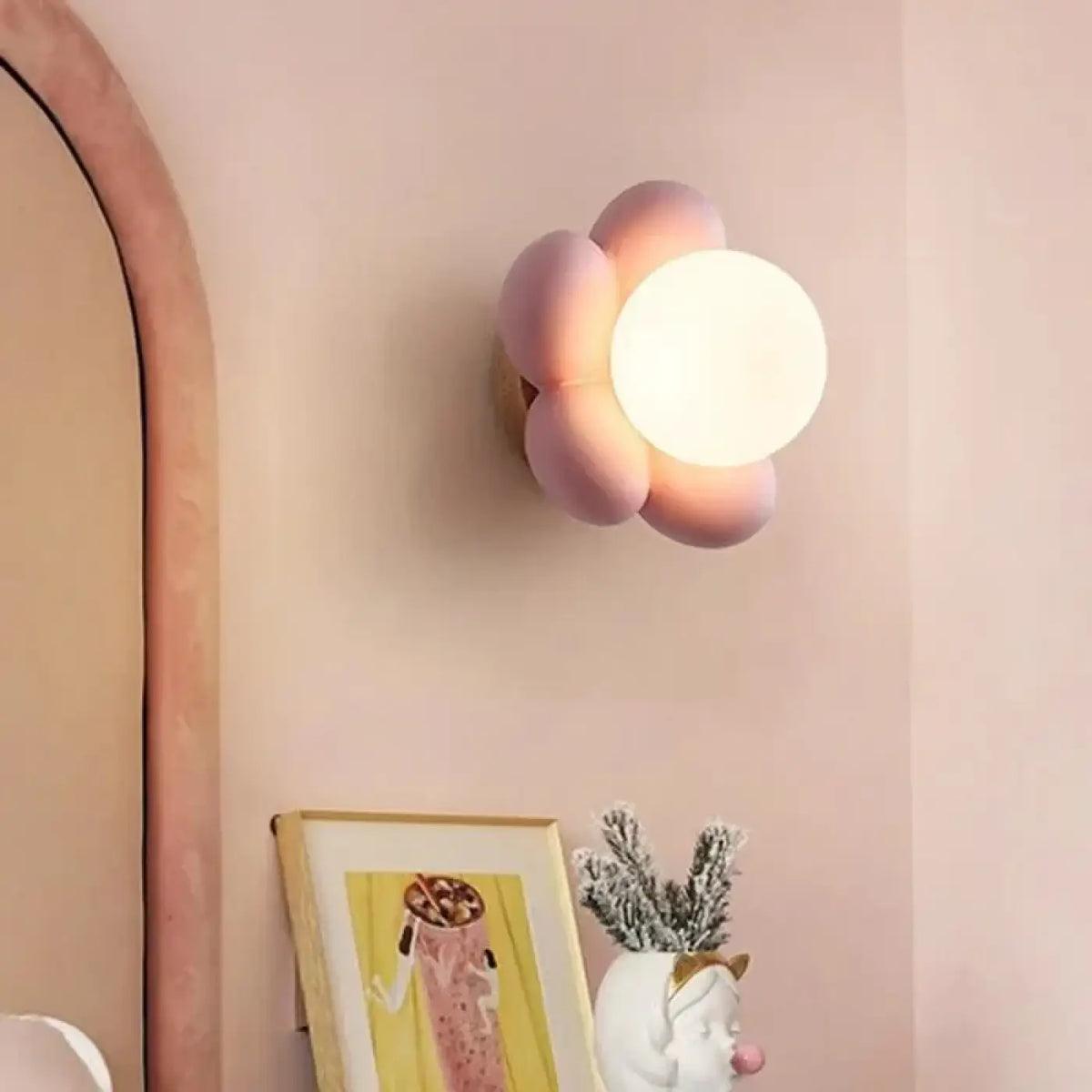 Applique murale Fillette