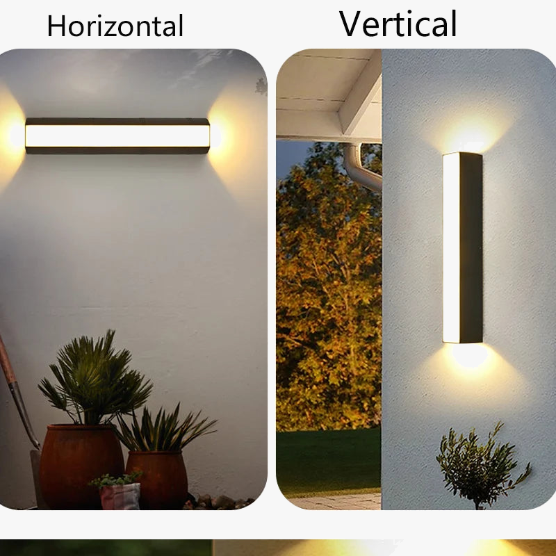 Applique murale — Extérieure jardin avec LED haute luminosité